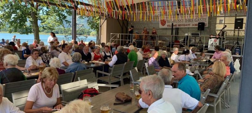 Seniorenfrühschoppen der Bezirksgruppe Villach Land mit BO Heinzelmann