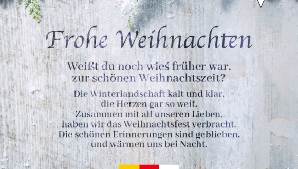 Frohe Weihnachten