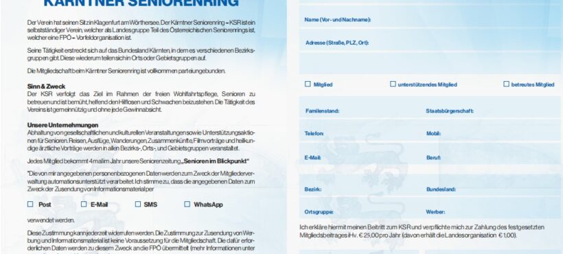 Gemeinschaft, Aktivität und starke Vertretung:  Warum sich eine Mitgliedschaft im Seniorenring lohnt