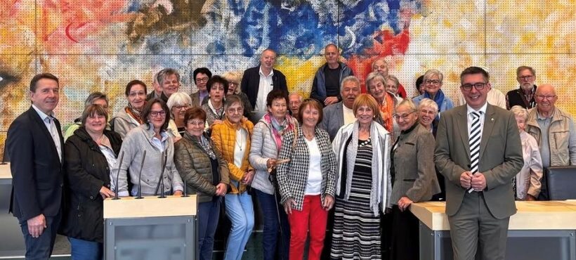 Senioren im Landtag zu Besuch